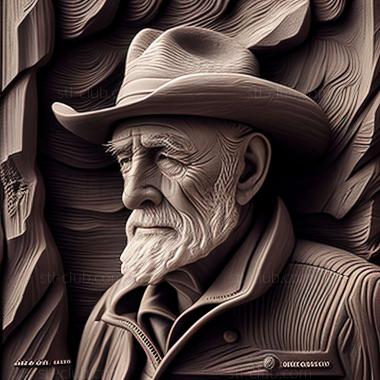 3D model Ansel Adams (STL)